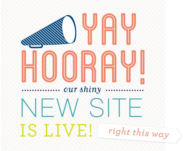 Welcome to our new website!